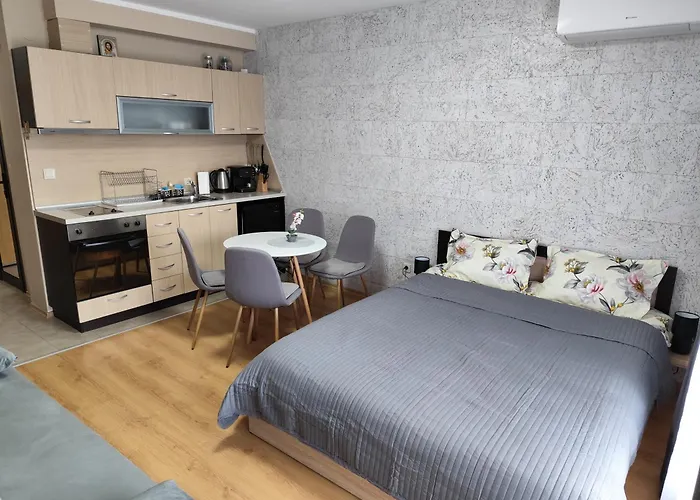 апартамент-студио в банско-разлог,aspen Golf- C206 Апартаменты